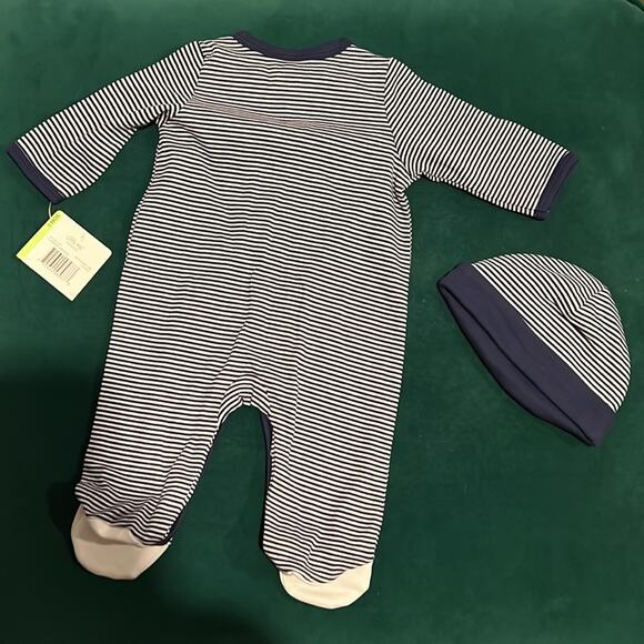 Little Me | Sports Sleeper with Hat - Picture 2 of 2